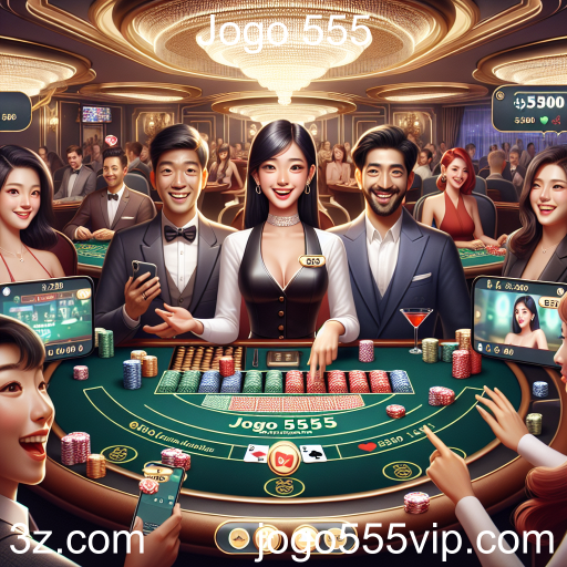 Descubra a Experiência do Casino Ao Vivo no Jogo 555